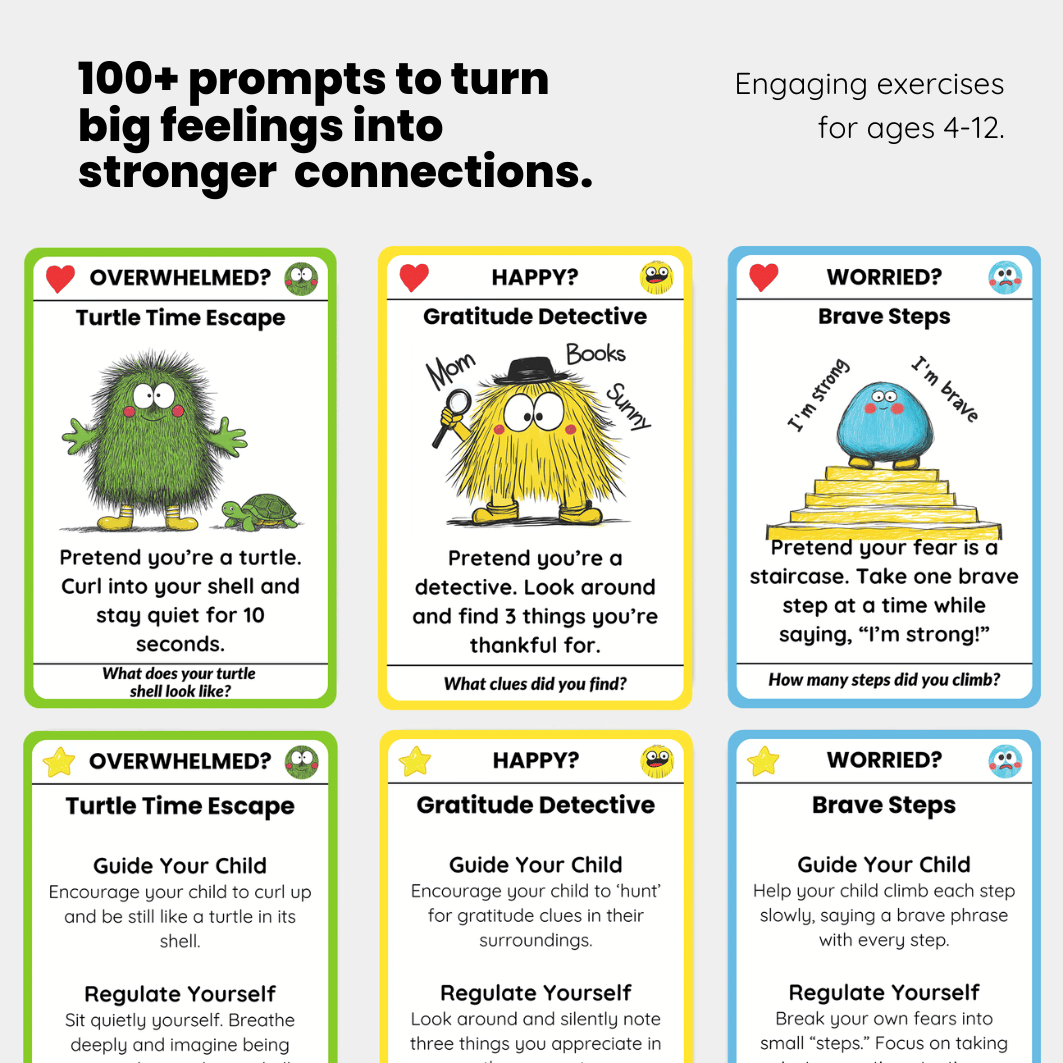 100+ prompts to turn big feelings into stronger connections