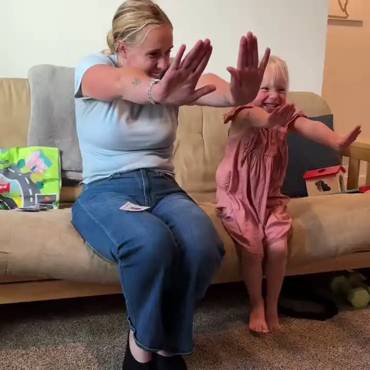 A real family using the Big Feelings Deck at home