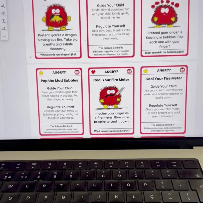 The Regulation Deck for Busy Brains